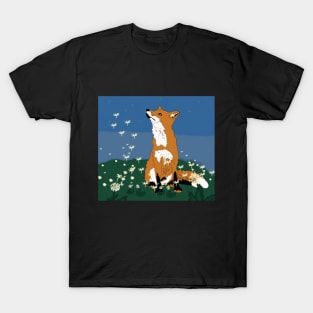 Thoughtful Fox T-Shirt